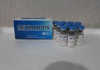 مسحوق أبيض Getropin هرمون النمو لكتلة العضلات ، وزيادة كثافة العظام